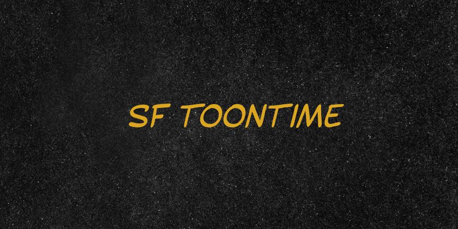 Fonte SF Toontime