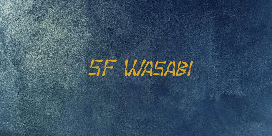 Fonte SF Wasabi