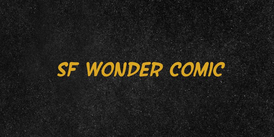 Fonte SF Wonder Comic