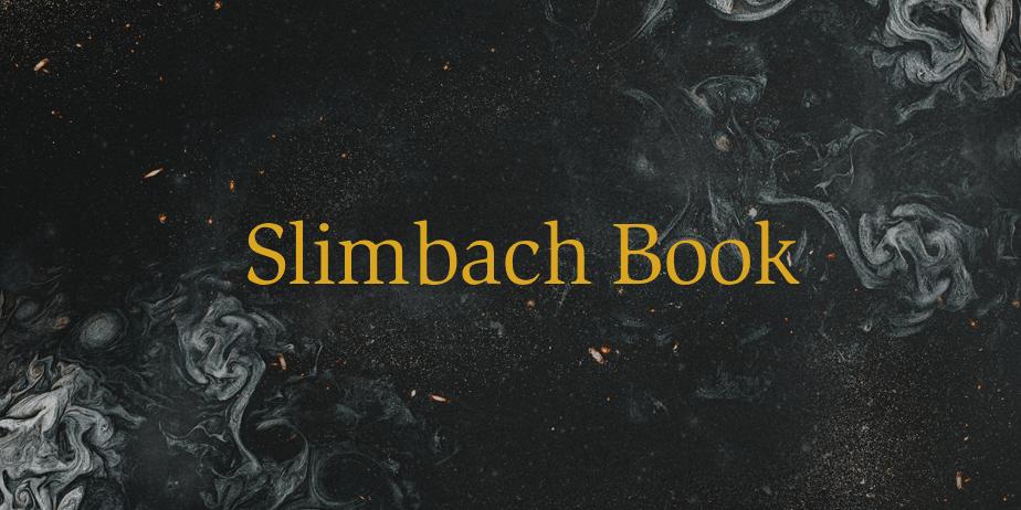 Fonte Slimbach Book