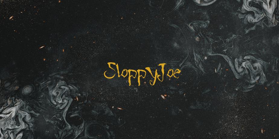 Fonte SloppyJoe