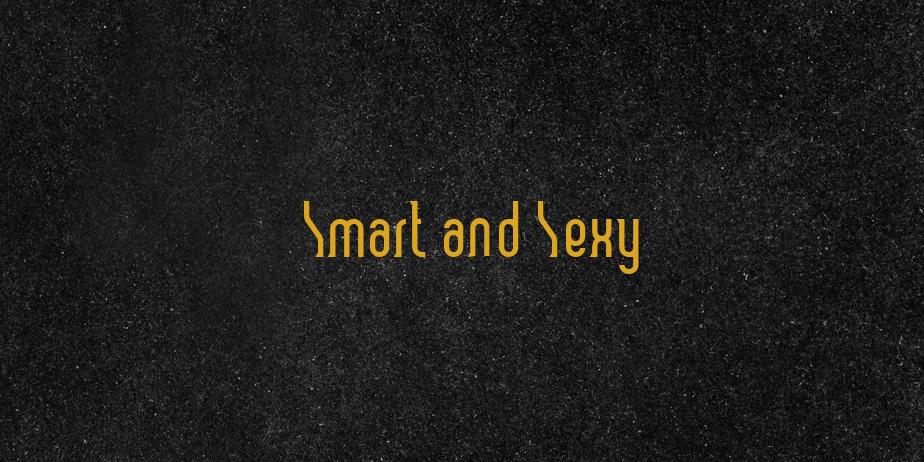 Fonte Smart and Sexy