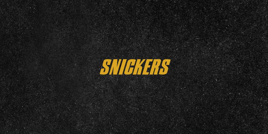 Fonte Snickers