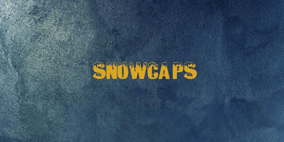 Fonte SnowCaps