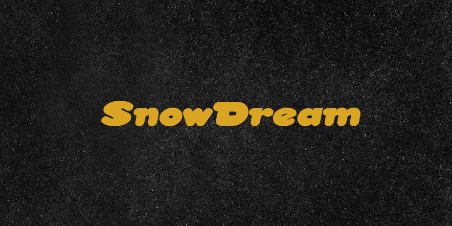 Fonte SnowDream