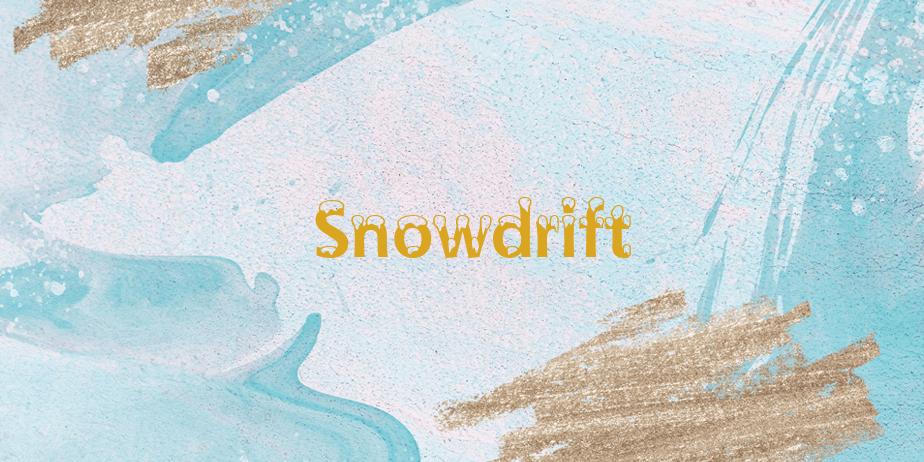 Fonte Snowdrift