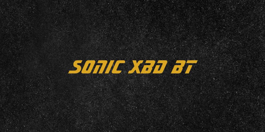 Fonte Sonic XBd BT