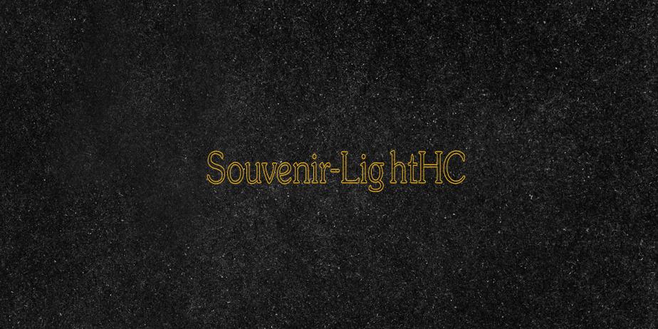 Fonte Souvenir-LightHC