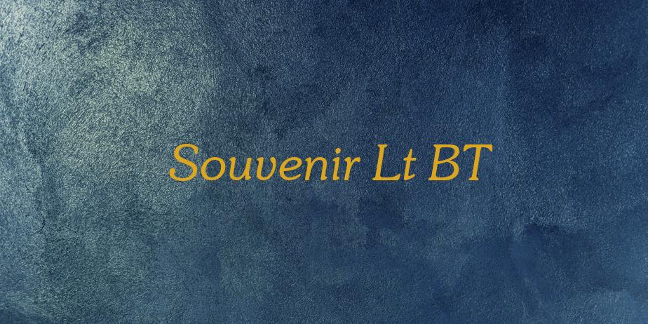 Fonte Souvenir Lt BT