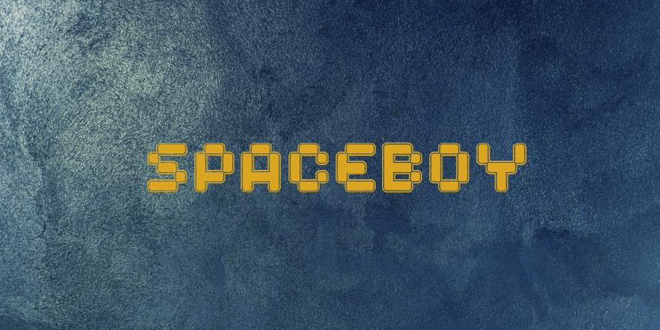 Fonte Spaceboy