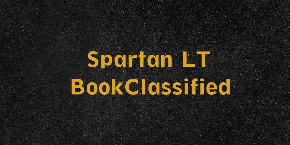 Fonte Spartan LT BookClassified