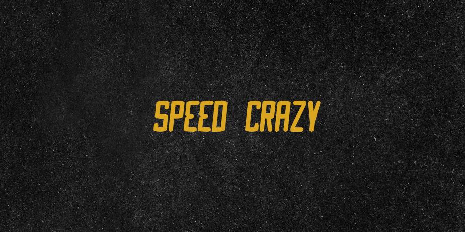 Fonte Speed Crazy