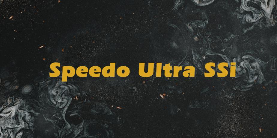 Fonte Speedo Ultra SSi