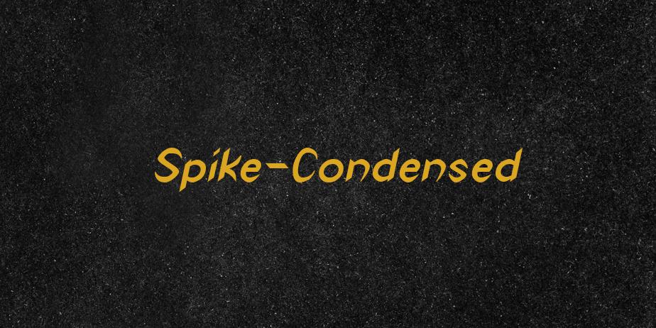 Fonte Spike-Condensed