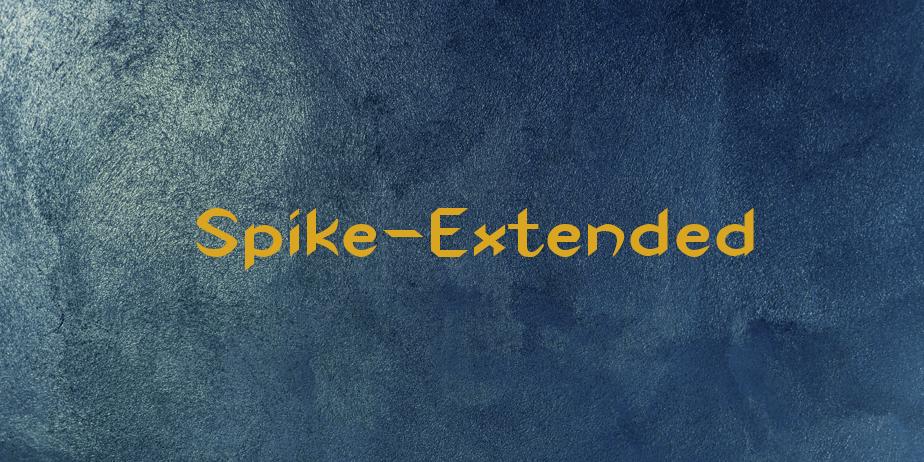 Fonte Spike-Extended