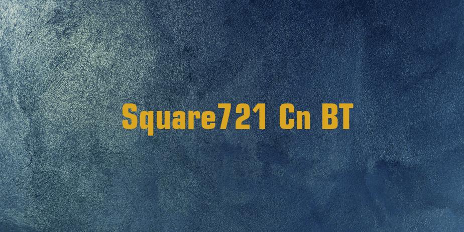 Fonte Square721 Cn BT