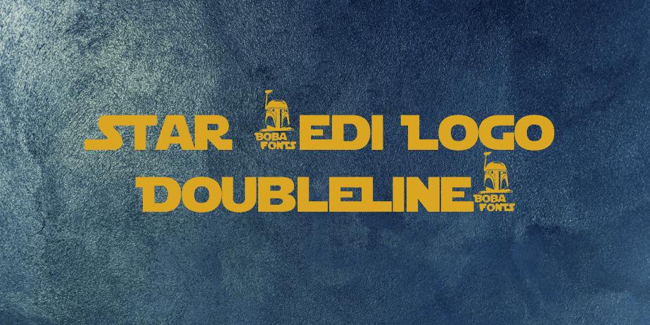 Fonte Star Jedi Logo DoubleLine1