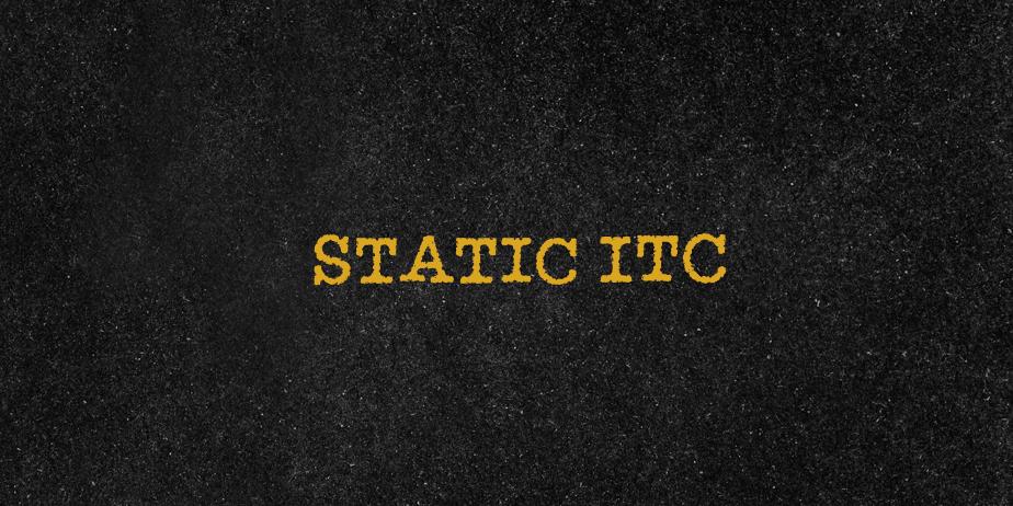 Fonte Static ITC