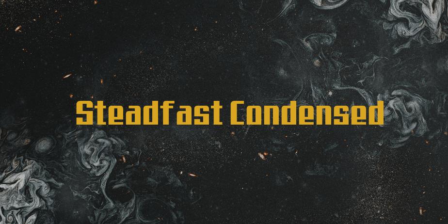 Fonte Steadfast Condensed