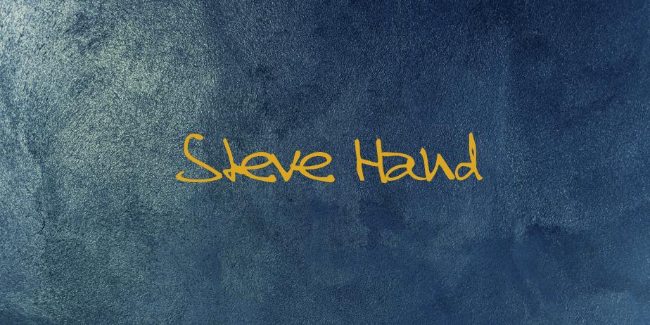 Fonte Steve Hand