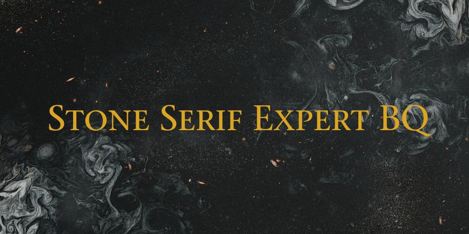 Fonte Stone Serif Expert BQ