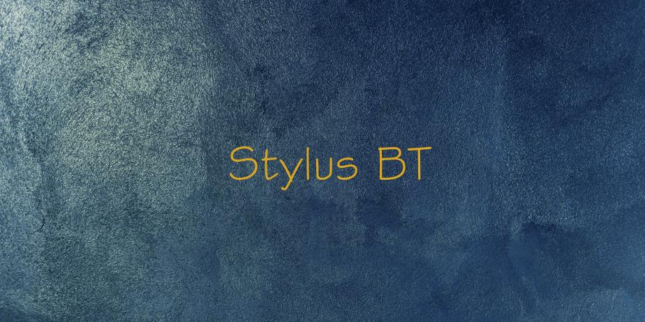 Fonte Stylus BT