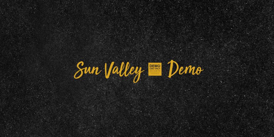 Fonte Sun Valley - Demo