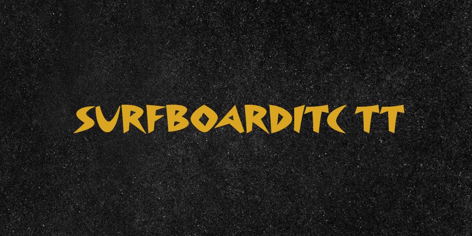 Fonte SurfboardITC TT