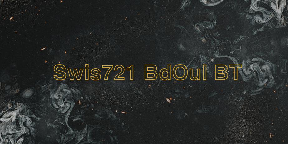 Fonte Swis721 BdOul BT