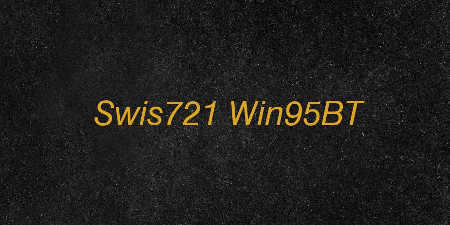 Fonte Swis721 Win95BT