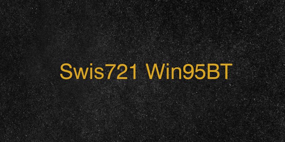 Fonte Swis721 Win95BT