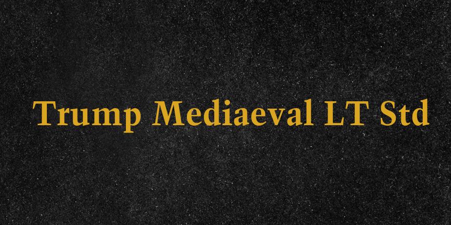 Fonte Trump Mediaeval LT Std