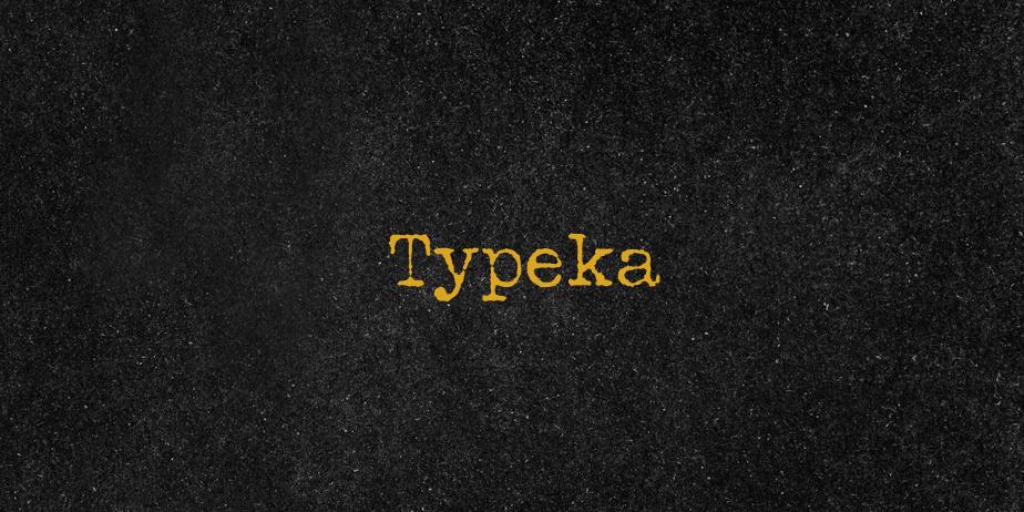 Fonte Typeka