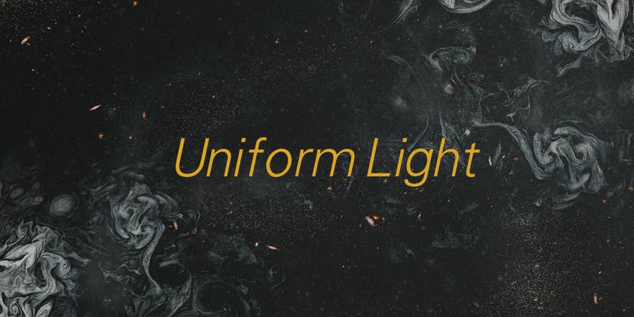 Fonte Uniform Light