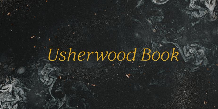 Fonte Usherwood Book