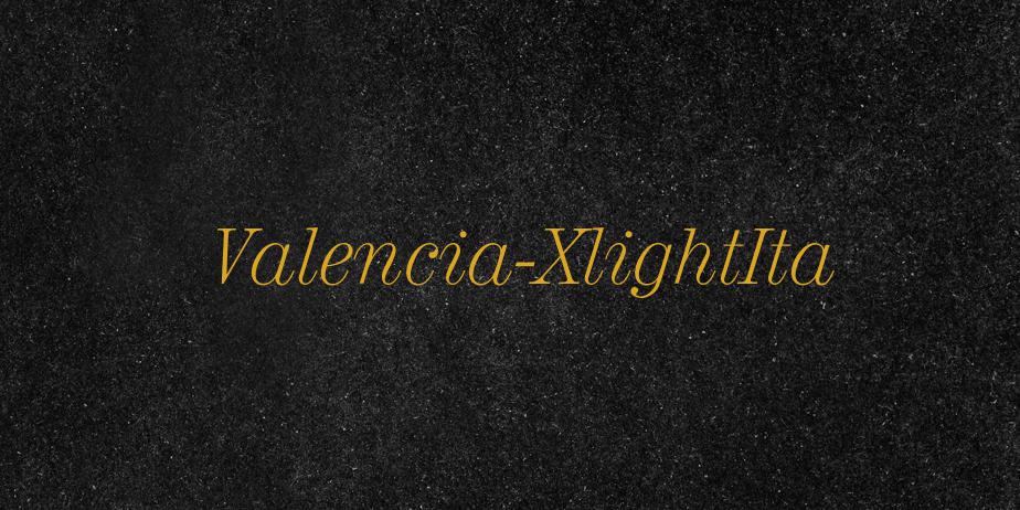 Fonte Valencia-XlightIta