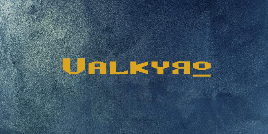 Fonte Valkyro