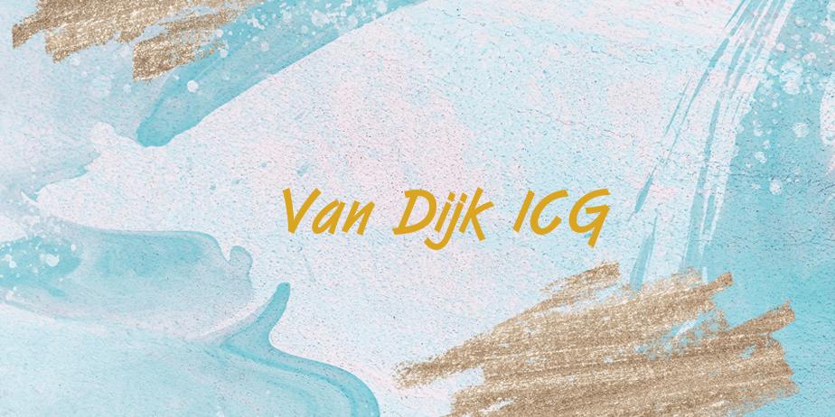 Fonte Van Dijk ICG