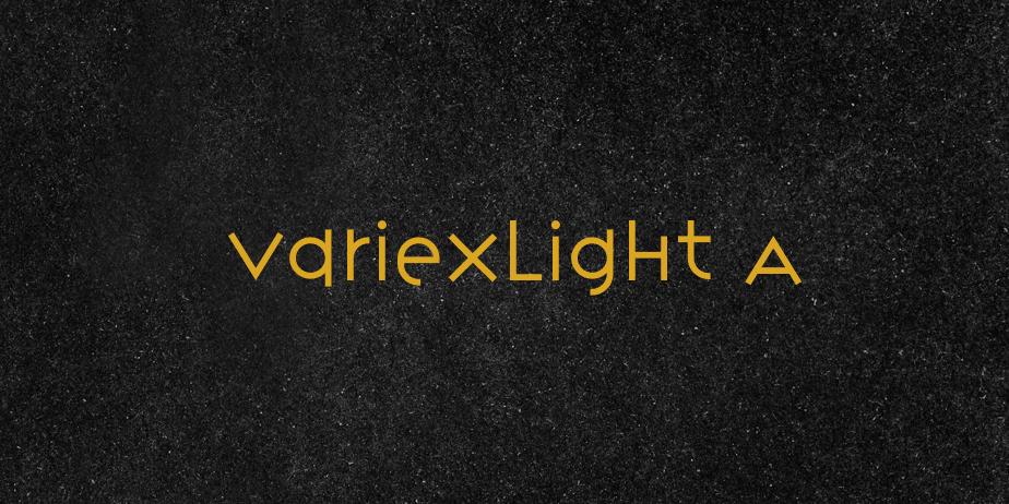 Fonte VariexLight A