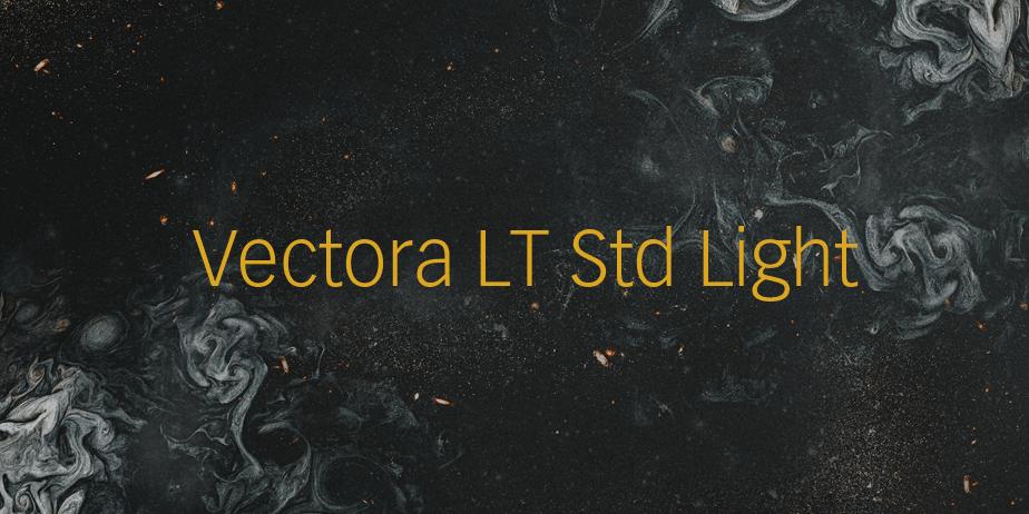 Fonte Vectora LT Std Light