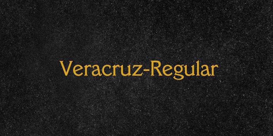 Fonte Veracruz-Regular