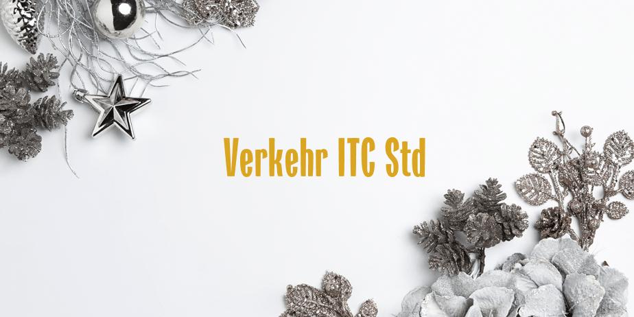 Fonte Verkehr ITC Std