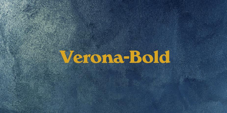 Fonte Verona-Bold