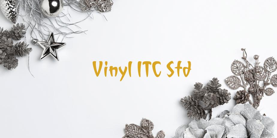 Fonte Vinyl ITC Std