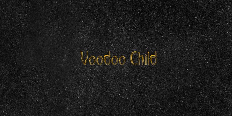 Fonte Voodoo Child