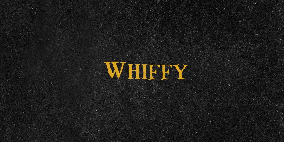 Fonte Whiffy