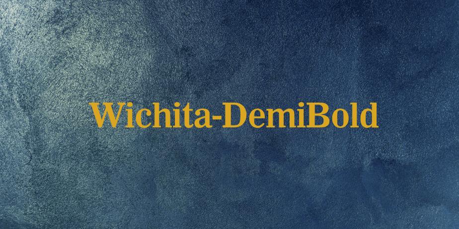 Fonte Wichita-DemiBold