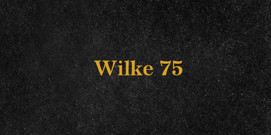 Fonte Wilke 75