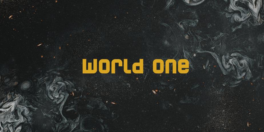 Fonte World One