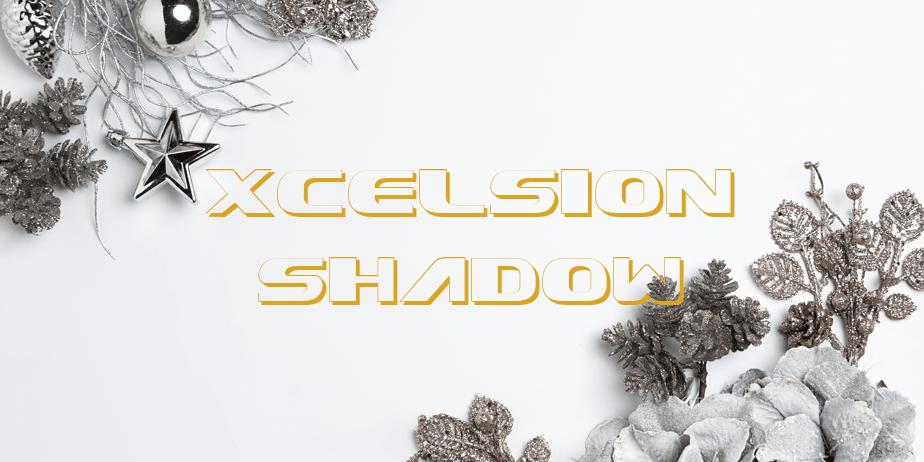 Fonte Xcelsion Shadow